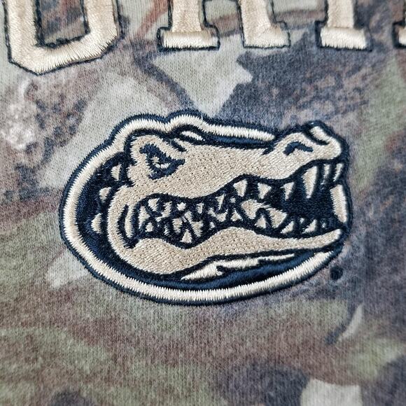 Florida Gators Shirt Mens XL NCAA Football Camo Allover Long Sleeve Embroidered - Picture 3 of 16